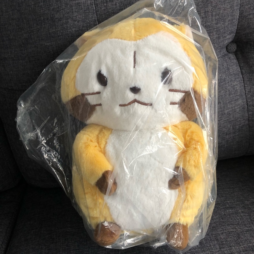 NWT - 12” Puchi Rascal the Raccoon plushie